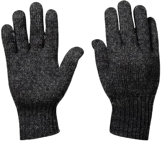 Wool Winter finger gloves
